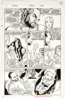 Bill Jaaska and Joe Rubenstein X-Men #265 Story Page 18 Original Art (Marvel, 1990) Jacob Reisz, possessed by The -