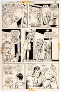 Curt Swan and Murphy Anderson Superman #254 Story Page 4 Original Art (DC, 1972).... | Heritage