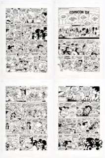 Peter Bagge Sweatshop #5 Story Pages 2-5 Group of 4 (DC Comics, 2003). Bagge’s ability to capture the anxieties of - | Heritage