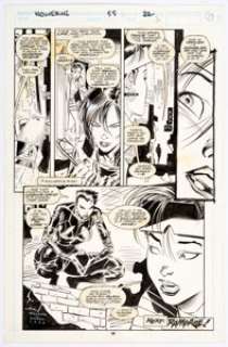 Marc Silvestri and Dan Green Wolverine #55 Story Page 22 Original art (Marvel, 1992) On this page from - | Heritage