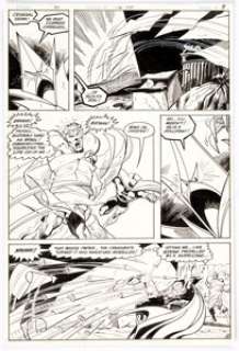 Jim Aparo Brave and the Bold #178 Story Page 6 Original Art (DC, 1981).  Batman and Creeper face off against the - | Heritage