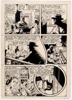 Matt Baker and Jack Kamen Crown Comics #5 Story Page 3 Ace of the Newsreels Original Art (McCombs, 1946). Ace - | Heritage