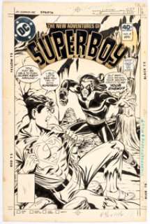 Kurt Schaffenberger and Dave Hunt The New Adventures of Superboy #4 Cover Original Art (DC, 1980).... | Heritage