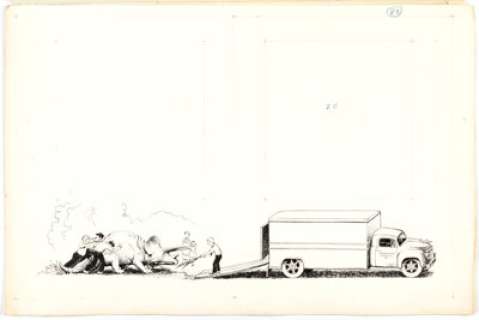 Louis Darling | The Enormous Egg Illustration Original Art (Little Brown, 1956). | Heritage