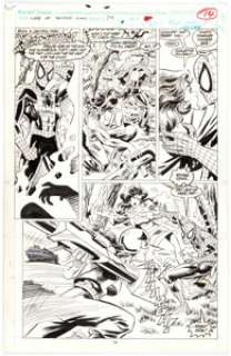 Alex Saviuk And Keith Williams | Web of Spider-Man #79 Story Page 14 Original Art (Marvel, 1991) | Heritage