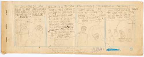 Will Eisner | The Spirit Daily Comic Strip Preliminary Layouts Original Art Group of 6 (Register & Tribune Syndicate; 1943). | Heritage