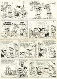 Remacle. Planche originale Vieux Nick | BDEnchères