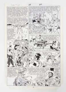 Marvel Comics Alpha Flight #29 PG.21 Original Art | Bruneau & Co. Auctioneers