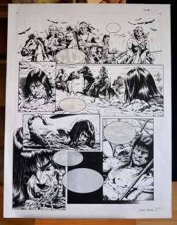 Bocci, Alessandro | original plate "Conan il barbaro" | Catawiki