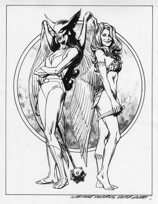 Butch Guice | BUTCH GUICE 2024 GIRLS OF DC/MARVEL ARTWORK | Tri-State Original Art