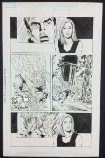 Original Art Plate | Jackson ’Butch’ Guice  - Captain America no. 609 : No Escape  - (2010) | Catawiki