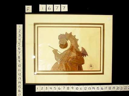 1977  PETE’S DRAGON Elliott Original Hand Painted Movie | Hess Fine Auctions