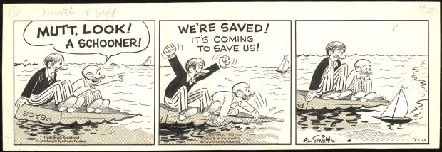 Al Smith | Mujtt & Jeff daily strip | Galerie Laqua