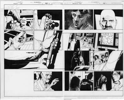 J.H. Williams III | Desolation Jones - Issue #6, Page 10-11 | J.H. Williams III