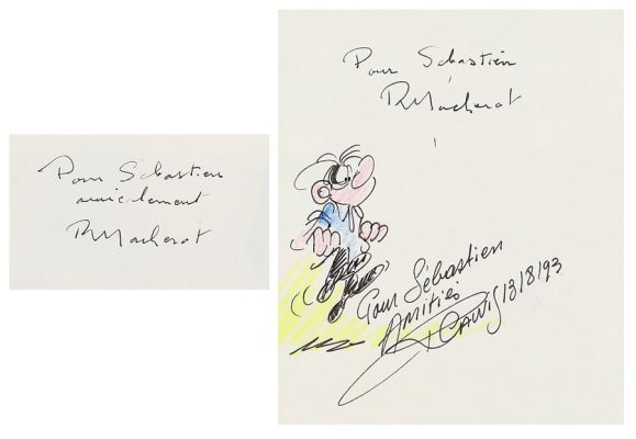Macherot | Chaminou (Coll. Péchés de jeunesse) dédicacé… | AZ auction