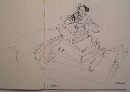 Schuiten, François | Original commission drawing  - De Duistere steden 10  - De muren van Samaris  -  sc  - (1983) | Catawiki