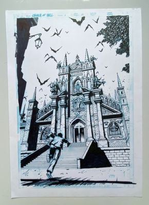 Church Of Hell 1 Pg 19 Original Art By Andy Brown. Wayne Nichols Alan Grant | eBay US (Buy It Now)
