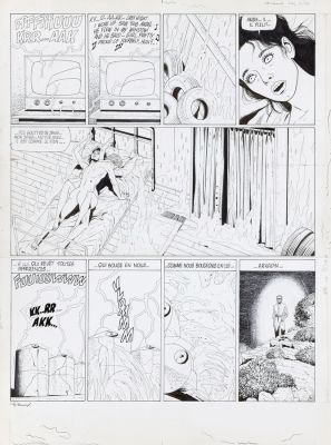 Renaud | Lot 134 - Les Enfants de la Salamandre, planche n°24… | AZ auction