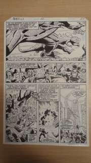 Original Art Page By Herb Trimpe | Marvel Comics Godzilla : King Of The Monsters #22  - Page 23  - (1978) | Catawiki