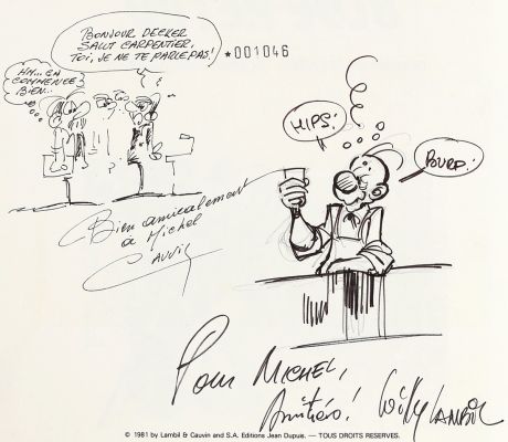 Lambil | Les Tuniques bleues, tirage de tête "Blue Retro"… | AZ auction
