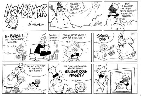 WOW – Momsemor Kold kærlighed, søndagsside | ComicArt.dk