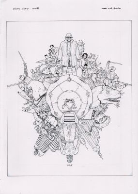André Lima Araújo | A Vicious Circle #3 Cover B | The Artist Bullpen