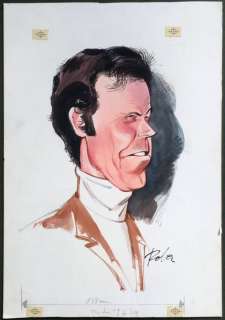 Roba, Jean | Dessin original  - Caricature de Tibet  - (1971) | Catawiki