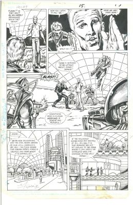 Mark Texeira Hex #9 Original Art Signed 1986 Jonah Hex | East Bay Comics