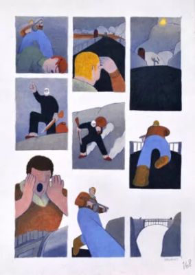 Pierre Dawance | Pour qui sonne le glas | La Galerie de la Bande Dessinée