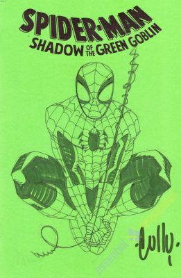Cully Hamner | Spider-Man: Shadow of the Green Goblin #1 Sketch Cover | Essential Sequential
