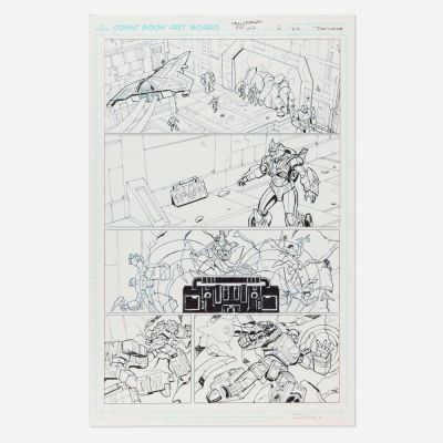 Dan Khanna, Transformers: Shattered Glass II #2 Story Page 12 Original Art (I.D.W., 2022) | Landry Pop Auctions