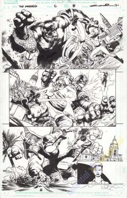 Yildiray Cinar | The Marvels #5 Page 8 | Essential Sequential