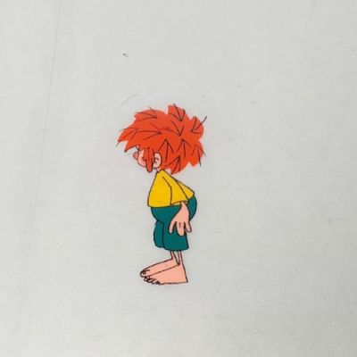 NC 284 Pumuckl Originalzeichnung Fernsehn Folie Unikat letzte Folie