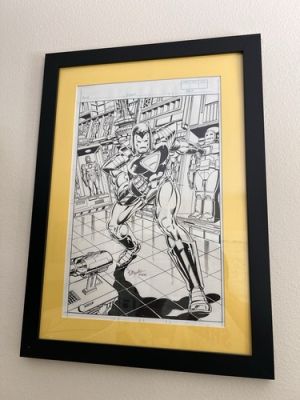 Original Comic Book Art Of Iron Man by Bob Layton | eBay US