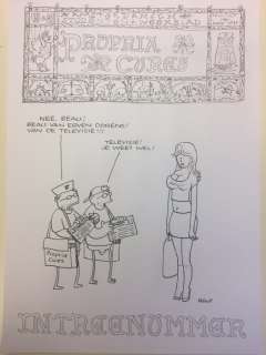 Jean-Marc Van Tol | original drawing  - Fokke & Sukke  - Propria Cures | Catawiki