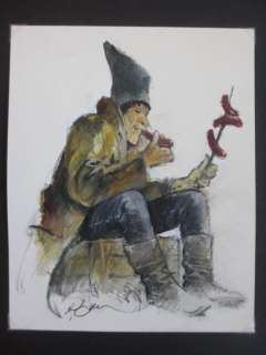 Follet, René - Original art + 2 albums - De Zingari: De schreeuw van de stomme + Sketchbook - 2x Cloth hc in slipcase - (2007) | Catawiki