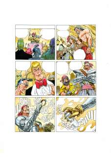 José Ortiz | Burton & Cyb - Un Golpe de Risa p.4 (Zona 84) | ECC arte y coleccionismo