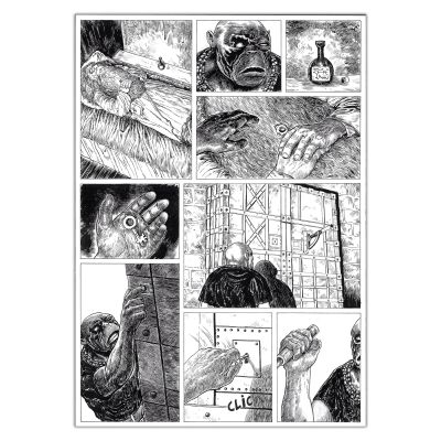 Amaury Bündgen | Deter - Planche originale 80 | Achetez de l’Art