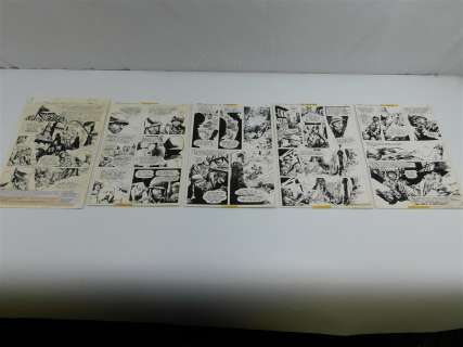 Original Comic Art Weird War Tales "The Face of the Enemy" Full Story | Bodnars Auction
