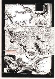 Kevin Vanhook, Michael Bair | X-O Manowar Yearbook #? P.24 - Action - 1995 | Anthony’s Comic Book Art