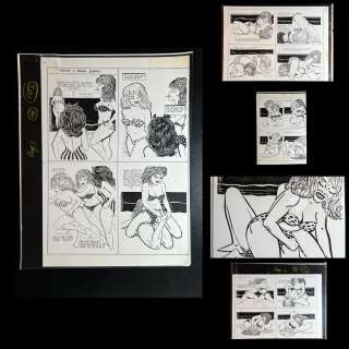 VINTAGE RARE COMIC YVETTE & TOUGH JEANNE BY VLAD | misc / divers