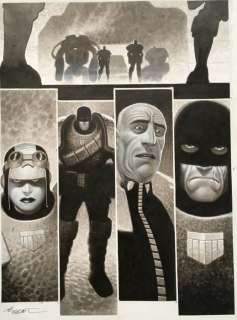 Macneil, Colin | Original page (p.5)  - Judge Dredd Insurrection #6  - (2009) | Catawiki
