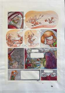 Michael Terraz, ROSE POM, Planche originale, page 12 | Galerie Neuf