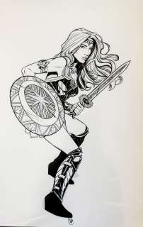 Joelle Jones | Wonder Woman By Joelle Jones | ComicArtFans Classifieds