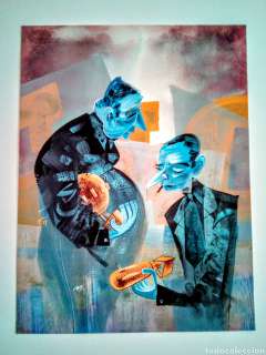 SCOTT MORSE. ILUSTRACIÃ“N ORIGINAL PUBLICADA EN The Ancient Book Of Myth and War