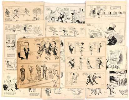 Vintage Norman Political Cartoon Art Collection | misc / divers