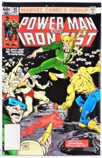 Marvel Power Man and Iron Fist #85 Cover Guide | Bruneau & Co. Auctioneers