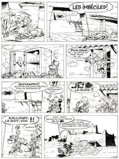 Nic Broca | Spirou et Fantasio, La boite noire, planche originale Ã … | Septimus