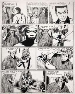 Forton/Bob Morane. Planche originale n°29 de l’album… | Dagoty