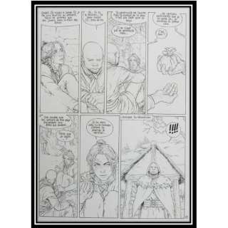 Philippe Delaby (Né En 1961) | Murena. Chapitre septième : Vie de Feux. Planche n°3. Encre de Chine. 52 x 37 cm | HVMC